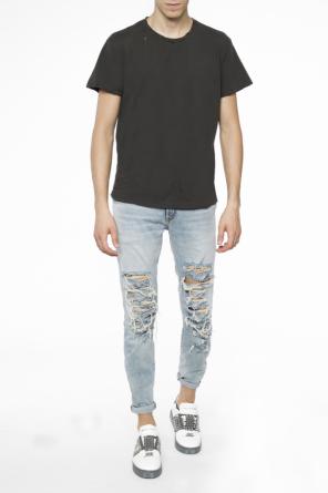 T-shirt with decorative holes, zdjęcie 2 T-shirt with decorative holes od R13